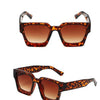 White glasses, women's and men's sunglasses, summer sunshade, windproof, and color changing glasses