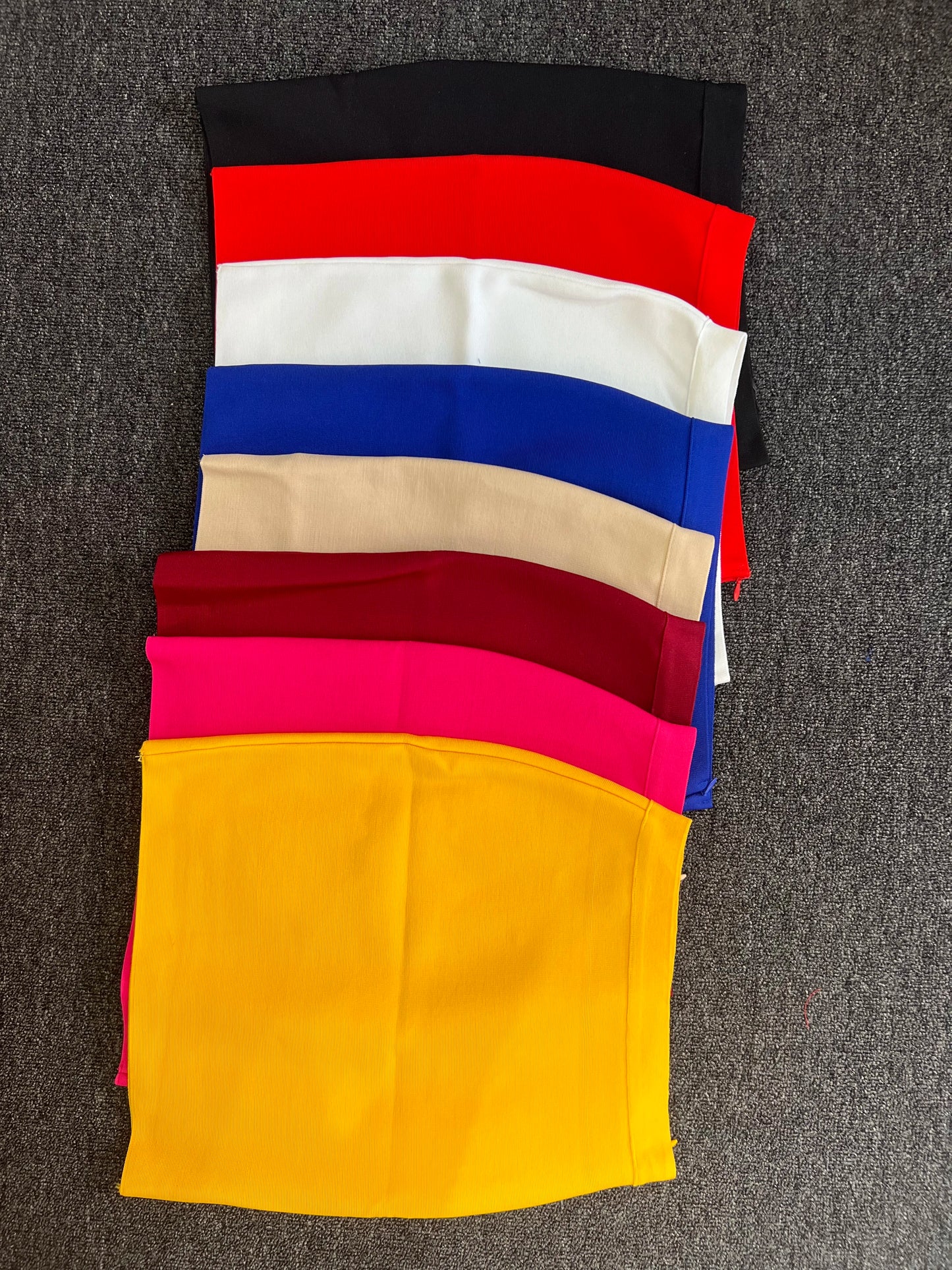 40CM Mini Short Bodycon Bandage Skirts Women Sexy Super Short Candy Color Stretchable Pencil Skirt Nightbar Club Party Going Out