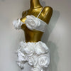 Women Sexy Camisole Floral Bandage Long Skirts 2-Piece Set 2025 Celebrity Elegant Party Cocktail Prom Gown Nightclub Outfit