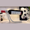 Creative Pearl Necklace Wine Rack Luxury Magic Metal Resin Hanging Suspension Wine Bottle Holder Rack Home Desktop Decoration