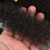 Afro Kinky Curly Hair Bulk Synthetic 12inch Ombre Marley Twists Braiding Hair #1B 4 27 30 33 99J Green Ombre Purple Brown Colors