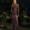 Articat Elegant Mesh Patchwork Long Sleeve Bodycon Party Club Evening Dress Sexy Double Layer Perspective Vestido Autum Clothing
