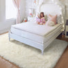 Fluffy Bedroom Rug Carpet Shaggy Fuzzy Rugs for Bedroom Thick Black Area Rugs for Living Room Rugs  for Girls Boys