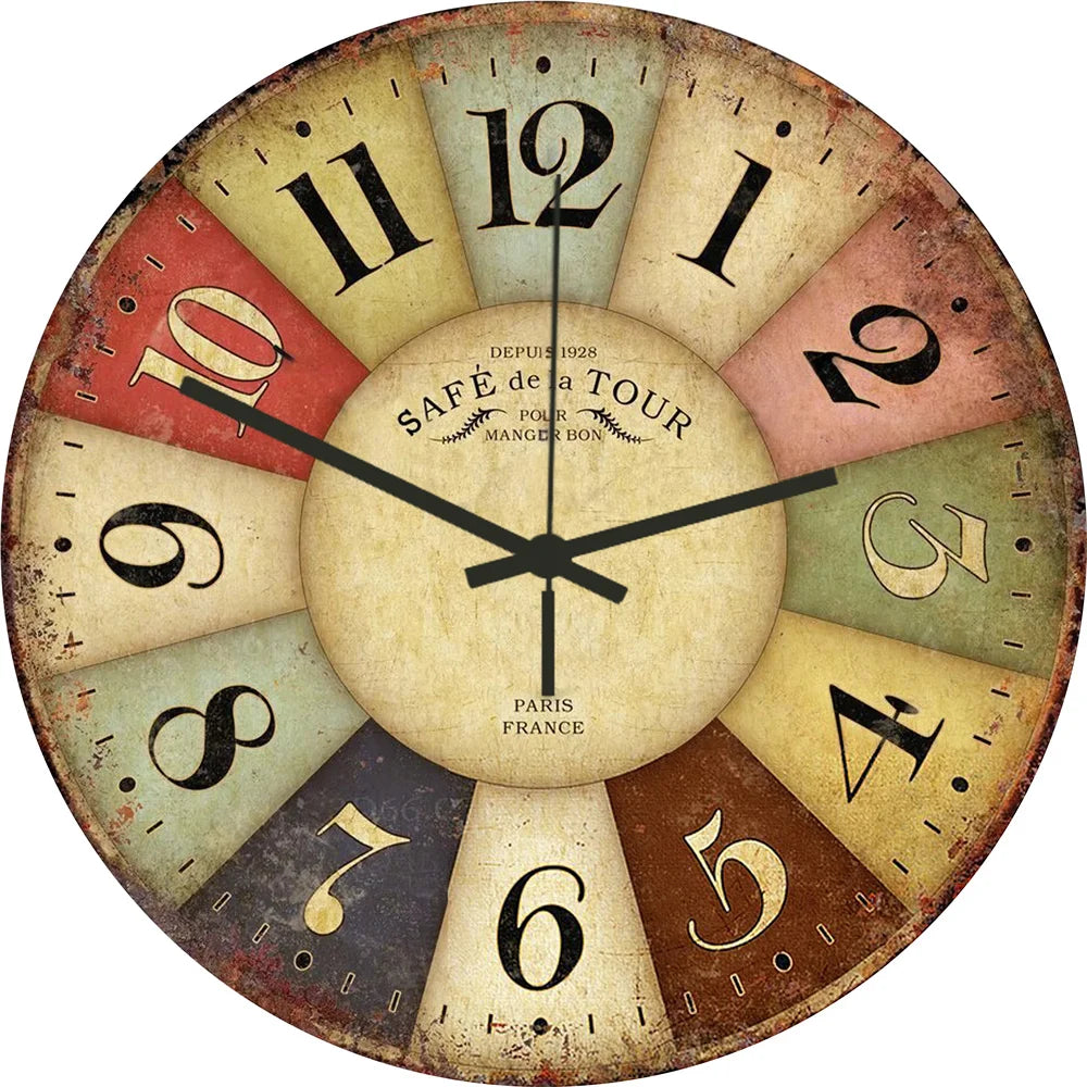 Funny Frog Acrylic Wall Clock Beach Starfish Record Marble Cat Retro Wall Decoration Clocks for Living Room Bedroom Office Home