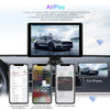 Podofo 8inch Android Monitor 4+64G Carplay Android auto Car Video Player Bluetooth FM AUX Apple Airplay Dashboard Monitor