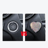Crystal Engine Ignition Onekey Start Stop Push Button Switch Protective Cover Bling Girls Auto Accessories Car Interior Decor