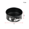 Removable Bottom Kitchen Accessories Carbon Steel Cakes Molds Round Cake Pan Bakeware Non-Stick Metal Bake Mould