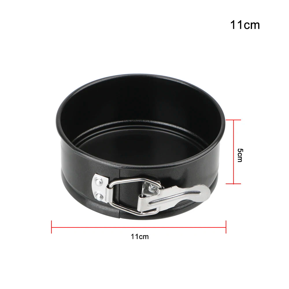Removable Bottom Kitchen Accessories Carbon Steel Cakes Molds Round Cake Pan Bakeware Non-Stick Metal Bake Mould