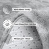Fluffy Bedroom Rug Carpet Shaggy Fuzzy Rugs for Bedroom Thick Black Area Rugs for Living Room Rugs  for Girls Boys