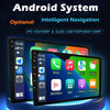 Android 14 For Fiat Fiorino Qubo Citroen Nemo Peugeot Bipper 2008 - 2017 Carplay Auto QLED Screen 4G Car Radio Multimedia Player