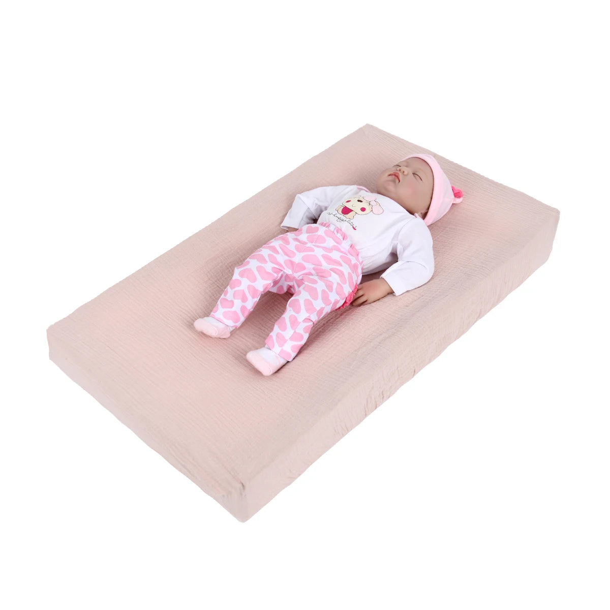 Newborn Cartoon Bed Sheet  Children's Bed Cover  Bedspread  Knitted Cotton  Baby  Maternal and Child Supplies