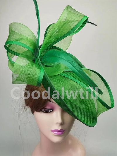 Mesh Fascinator Headpiece Women Formal Event Derby Headpiece Ladies Eleagnt Mariage Millinery Cap Fashion Wedding Fascinator Hat