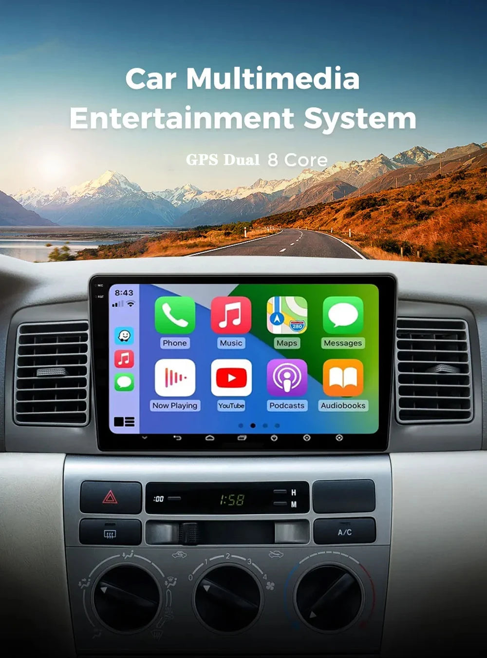 Android 14 For VW Volkswagen Passat B7 B6 CC Car Radio Multimedia Player Autoradio GPS Navigation Camera Carplay QLED 2Din DVD