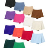 Willshela Women Fashion Solid Asymmetrical Side Zipper Skirts Shorts Vintage High Waist Female Chic Lady Shorts