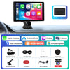 Podofo 8inch Android Monitor 4+64G Carplay Android auto Car Video Player Bluetooth FM AUX Apple Airplay Dashboard Monitor