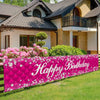 Happy Birthday Banner Birthday Party Decoration Kids Boys Girl Baby Shower Decoration Bunting Garland Banners Flags Anniversary