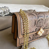 Luxury Purple Women's Single Shoulder Bag Pu Leather Ladies Bag Femme Designer Handbag Purse Flap Messenger Bag Brand Sac A Main