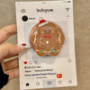 Cute Quicksand Christmas Cartoon Magnetic Holder Grip Tok Griptok Phone Stand Holder Support For iPhone For Pad Magsafe Smart To