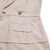 C8604 Foreign Trade Women's Fashionable Sexy Chain Collar Wide Leg African Jumpsuit Casual Style Long Dress For Ladies