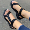 Beach Shoes Woman 2023 Summer Sandals Woman Non-Slip Casual Multi Color Shoes Fashion Solid Open Toe Sandals Daily Comfortable