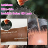 250 Density 13x6 HD Lace Frontal Wig Invisible Real HD Lace 13x4 Full Frontal Lace Wig Straight Pre Plucked Virgin Human Hair