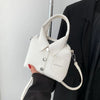 PU Square Compact Shoulder and Crossbody Bags Zipper Unique Design High Quality Hand Bags for Women 2025 Designer Style Bolso