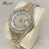 MISSFOX Pink Women Watches Luxury Small Face Elegant Quartz Watch For Ladies Icy Look Party Jewelry Mini Babe So Cute Arm Clock