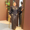 African Dresses for Women 2025 New Fashion Plus Size Sequin Evening Party Long Dress Dashiki Ankara Outfits Robe African Clothes