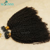 Microlink Hair Extensions Kinky Curly 12"-26" Micro Loop Human Hair Extensions Burmese Micro Ring Hair Extensions Human Hair