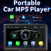 7" Screen Car Monitor Radio Wireless Carplay Android-Auto Bluetooth FM Transmitter Touch Screen Multimedia Video Player B500W