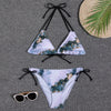 Bikini Women Swimsuit 2025 New Swimwear Sexy Lace Up Bikinis Set Backless Bathing Suit For Female Biquini Summer Two Piece Suits