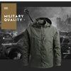 Windbreaker Men Tactical Jacket Waterproof Outdoor Hooded Coat Sports Military European Size S-5XL Field Climbing Thin Outwear