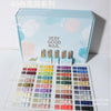2025 New Gradient Color Bottle High End Nail Gel Set Solid Bare Color Nail Enhancement Points Wholesale by Professional Manufact