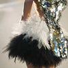 Heavy Industry Diamond Skincare DressEvent Party Performance Nightclub StageD] Singer Model G0G0 sexyPerformance Dress