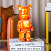 20/28/35cm Aesthetic Bear Figure Stautes Ceramics Violent Bear Figurines Sculptures Decor Luxury Room Decorations Home Ornament