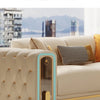 Elegant Luxury Modern Sofa Designs Royal Set Designer Leather Sofa Lounge Loveseat Divano Soggiorno Living Room Furniture