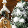 Christmas Fake Snow Cotton Like Artificial White Snow Fluffy Fiber Stuffing Snow Covering for Winter Christmas Tree Decoration