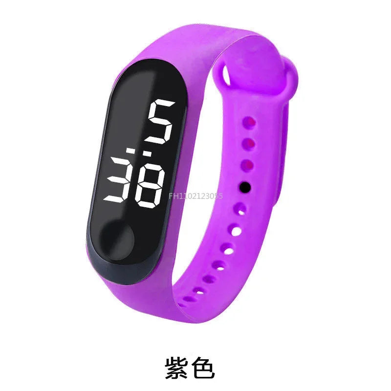 LED Digital Watch Men Women Casual Fashion Sport Girls Bracelet Boys Watches Electronic Silicone Wrist Watch for Children Kids