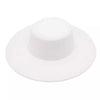 Hepburn Style Women Flatcap New French Elegant Flat-top Cap Dame Hat Retro Wide Brim Felt Hat Women