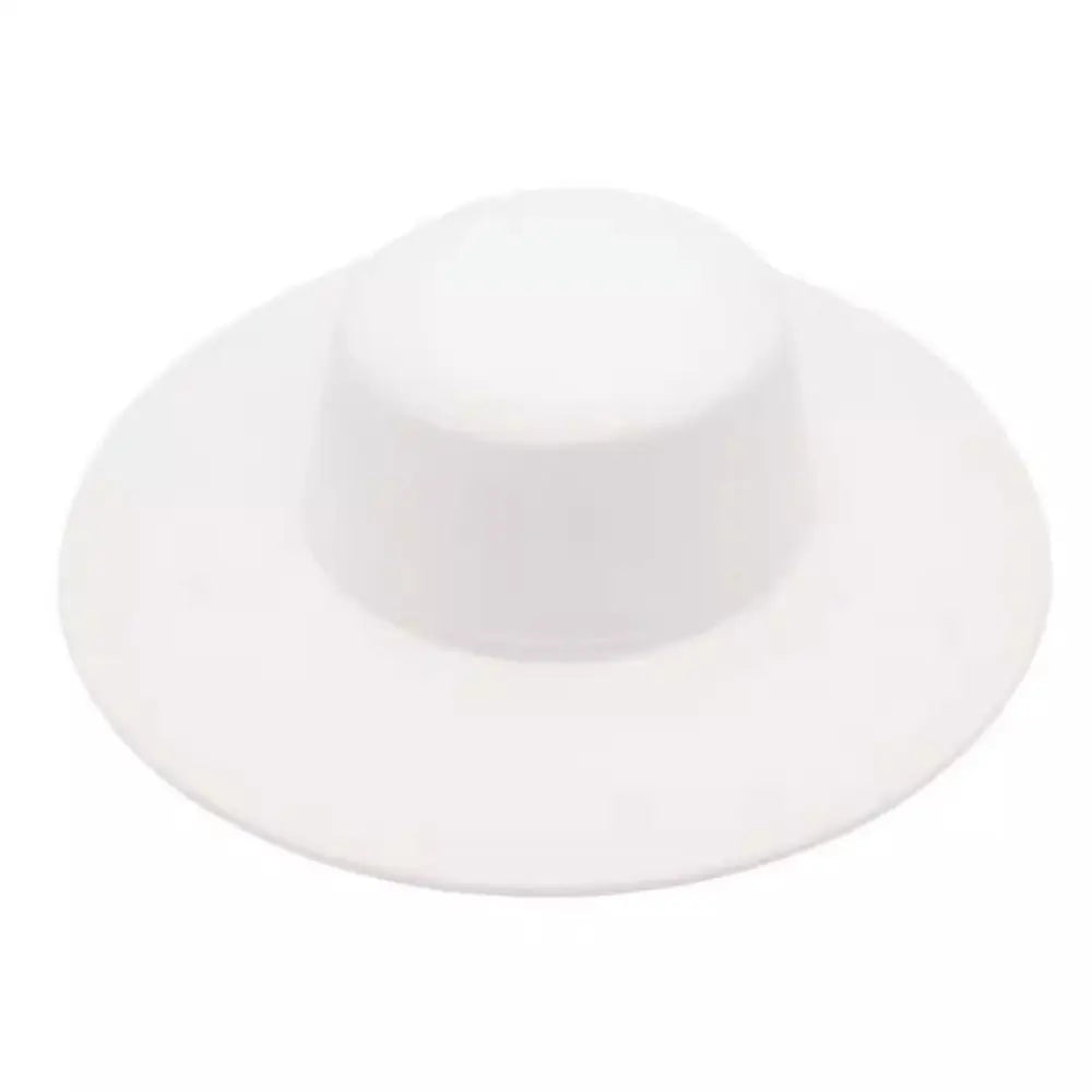 Hepburn Style Women Flatcap New French Elegant Flat-top Cap Dame Hat Retro Wide Brim Felt Hat Women