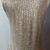 Women's Summer New Item Solid Color Fashion Sequin Light Mature Sexy V-neck Sleeveless Camisole Vest Pullover Top