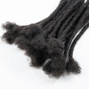 6 Inches Dreadlock Extensions Human Hair 0.6cm Width Full Handmade Loc Extensions Crochet Hair Human Hair for Man Women