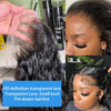 Loose Deep Wave Short Bob Human Hair Frontal Wigs Curly 13x4 4x4 Transparent Lace Front Wig 180 Density Brazilian Remy For Women