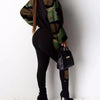 2024 New Autumn Women's Long-Sleeved Round Neck Off-Shoulder Fashion Casual Suit Pants Set Woman Coordinated Pants Sets