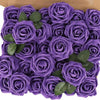 10/25/50Pcs Artificial Rose Flowers Foam Fake Faux Flowers Roses for DIY Wedding Bouquets Party Home Decor Garden Decoration