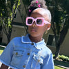New Children's Fashion Square Sunglasses Cute Baby Protective Sun Glasses Boys And Girls UV Protection Eyewear UV400 Goggles