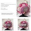 Stylish Women Telephone Shaped Crossbody PU Leather Shoulder Bag Female Casual Handbag Shopping Street School Satchel Tote Purse