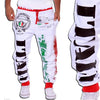 Men's Pants Weatpants Hip Hop Joggers Cargo Pants Men Casual Pants Fashion Printing Trousers Streetwear Pantalones Hombre K201