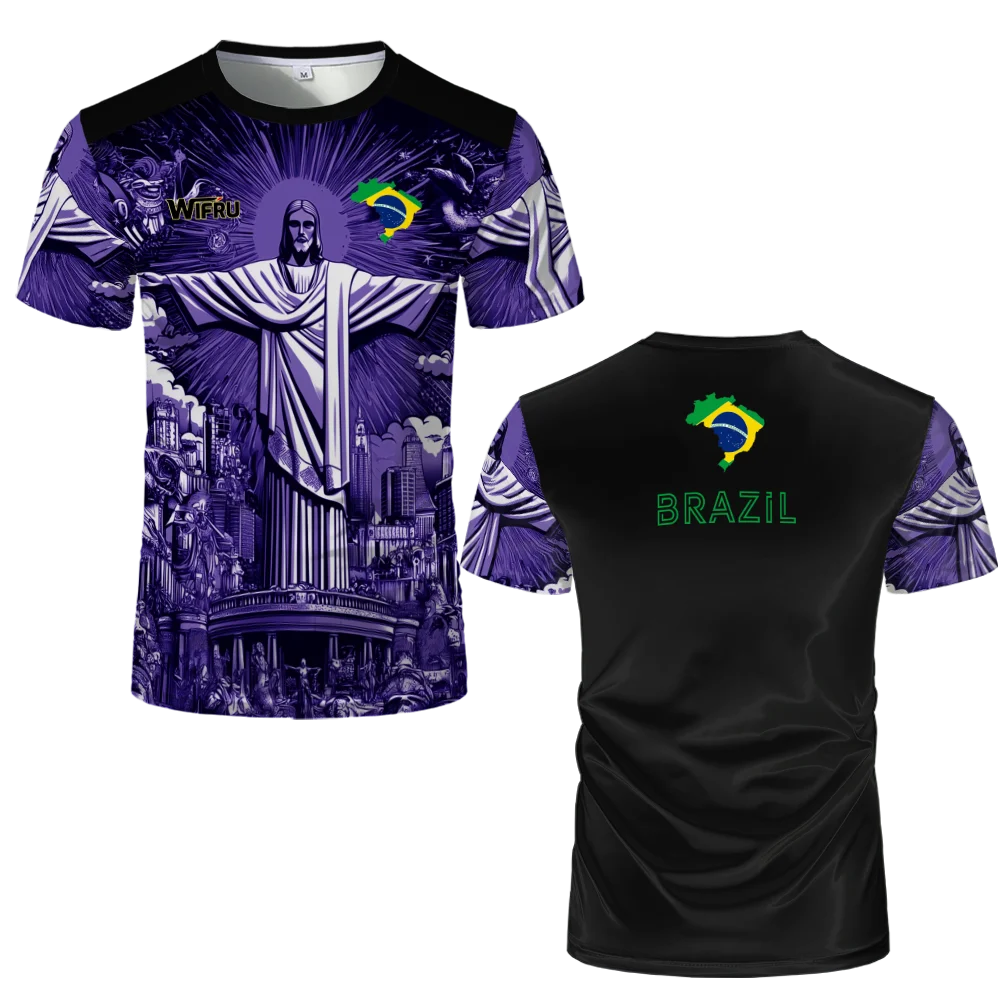 90 Minutes Series MM9 JUL Football Shirt Men's Summer Outdoor Sports Quick-drying Jersey Fitness Training O-neck T-shirt