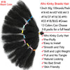 Afro Kinky Curly Hair Bulk Synthetic 12inch Ombre Marley Twists Braiding Hair #1B 4 27 30 33 99J Green Ombre Purple Brown Colors